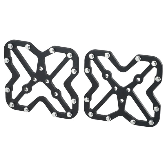 Mosiee Multi Compatible Pedal Adapter with Cleats for Spd for Keo And for Tankelos Use On Road And Mountain Bicycle Pedals Large