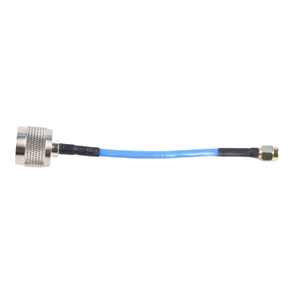 Mosiee N Male to for SMA Male RG402 Coaxial Cable Low Loss Flexible for JUMPER 0.1M