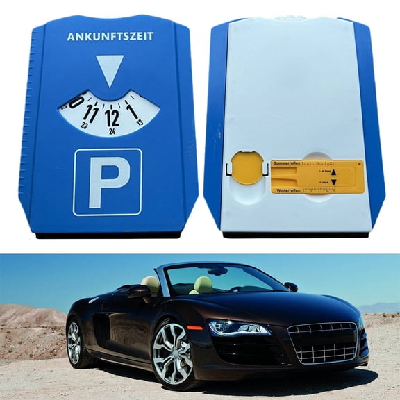 Mosiee Parking Meter Ice Scraper Timing Display Disc Windshield Snow Shovel Timer Clock