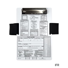 Mosiee Pilot Kneeboard Aluminum Aviation Kneeboard Pilot Notepad for Pilot To Write Kneeboard Aluminum Aviation Kneeboard Pilot Notepad Ifr+A