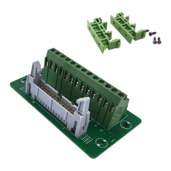 Mosiee Plc Wiring Adapter Idc 26-Pin Connector 26-Pin Idc Interface Pluggable Connection Idc 26 Pin Connector Connector