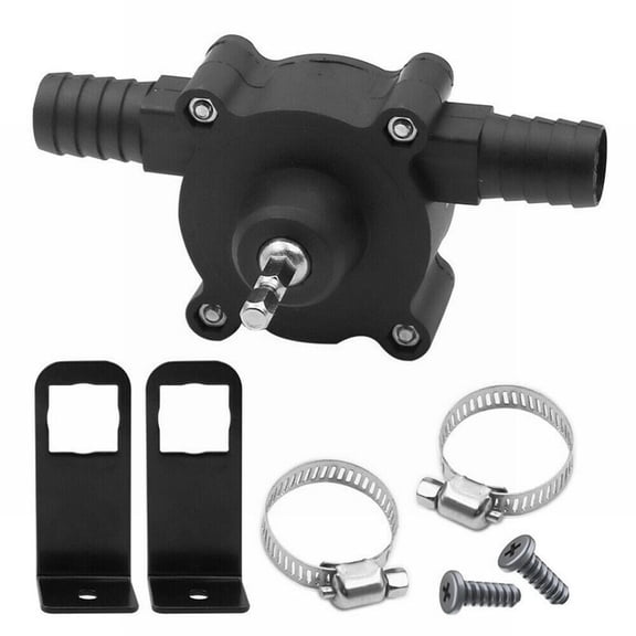 Mosiee Portable Drill Pump for Water and Liquid Transfer Hand Powered Performance