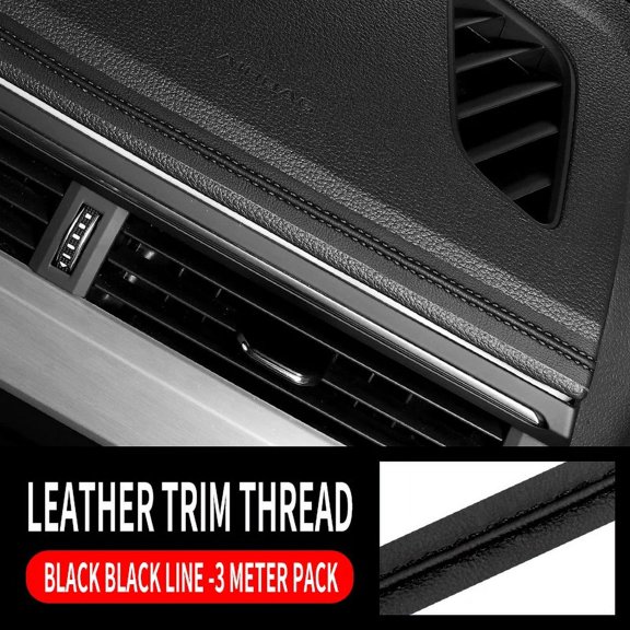 Mosiee Pu Leather Diy Flexible Interior Moulding Trim Strips Car Accessoris Decoration Braid Strip Dashboard Stickers Car Style Strips