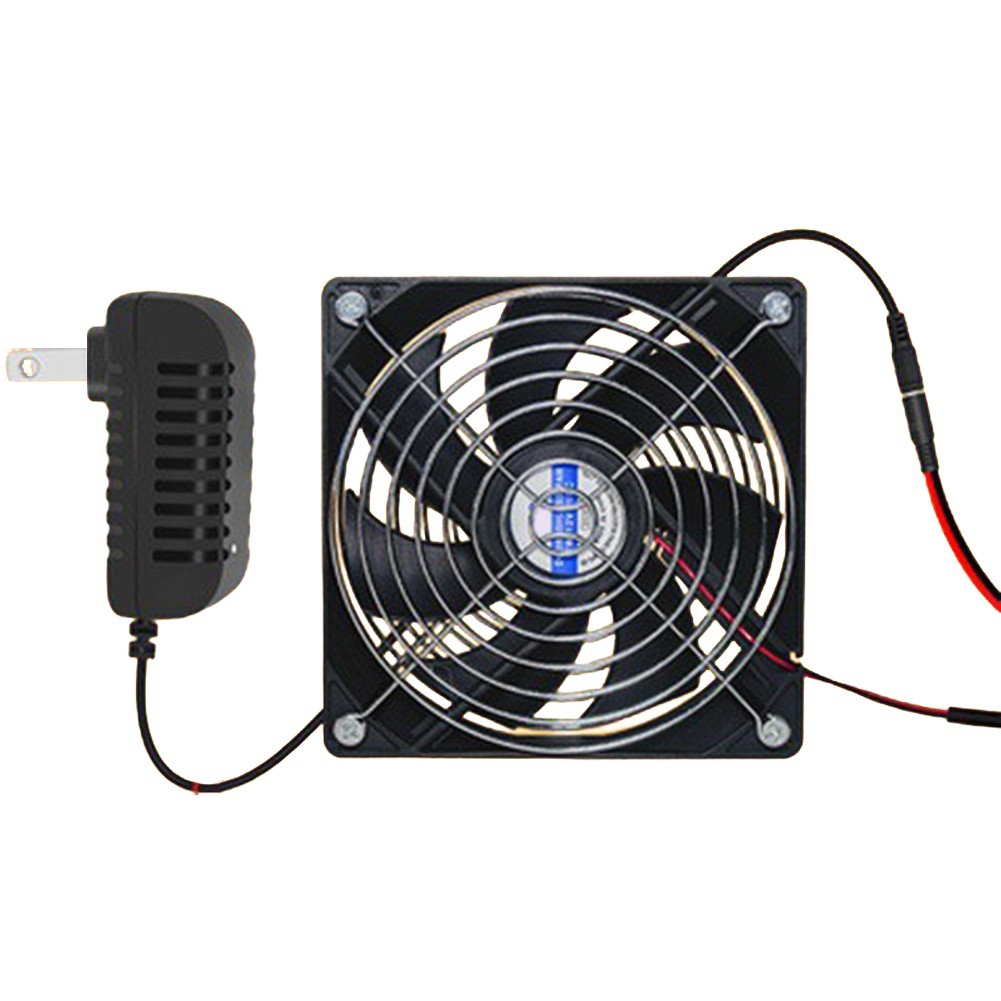 Mosiee Router Fan, Computer Cooler Fan, Tv Box, Dc 12V With Wire, 80Mm ...