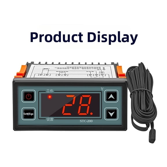 Mosiee STC-200 Thermostat Refrigeration Temperature Control Temperature Regulation