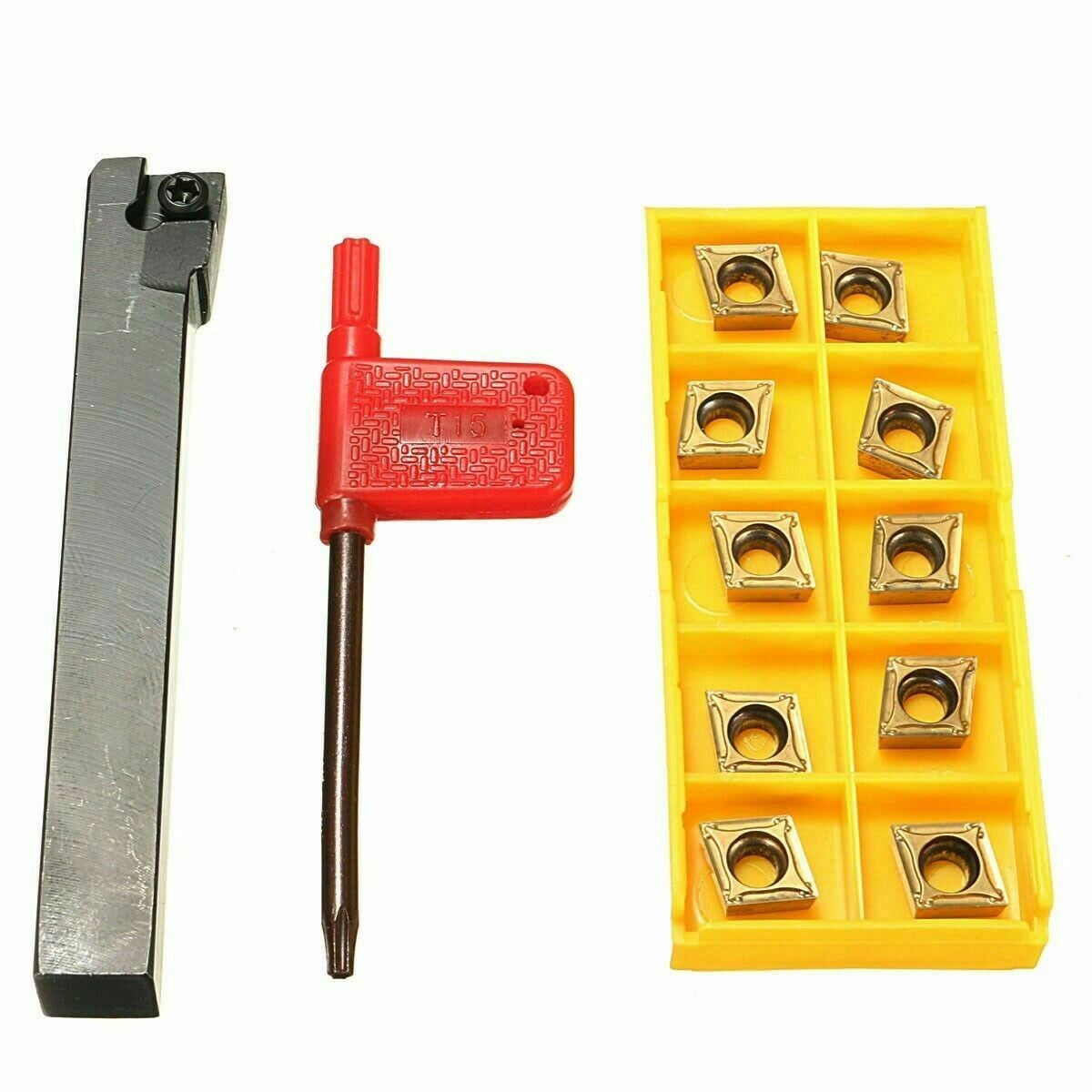 Mosiee Sclcl1212H09 12X100Mm Lathe Turning Tool Holder+Ccmt09T304 Bp010