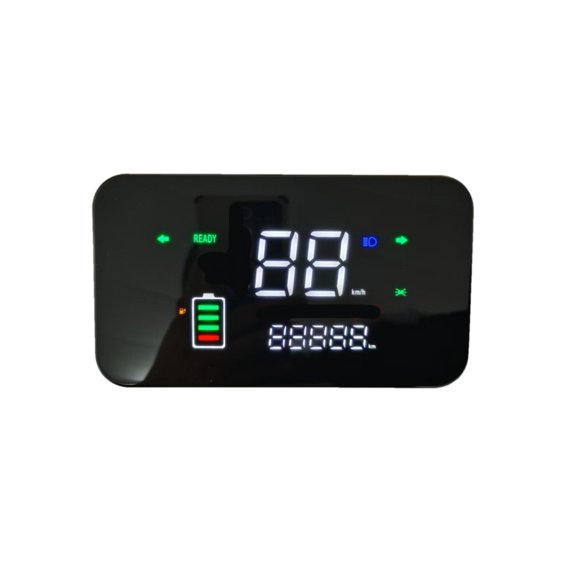 Mosiee Scooter Speed Display Led Display for Motorcycle Installation On Electric Bikes Temperature Range -20 to 150C for Scooters