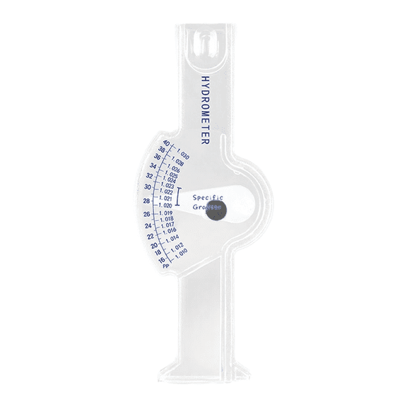 Mosiee Seawater Density Meter Hydrometer Aquaculture Salinity Meter Salinity Tester A