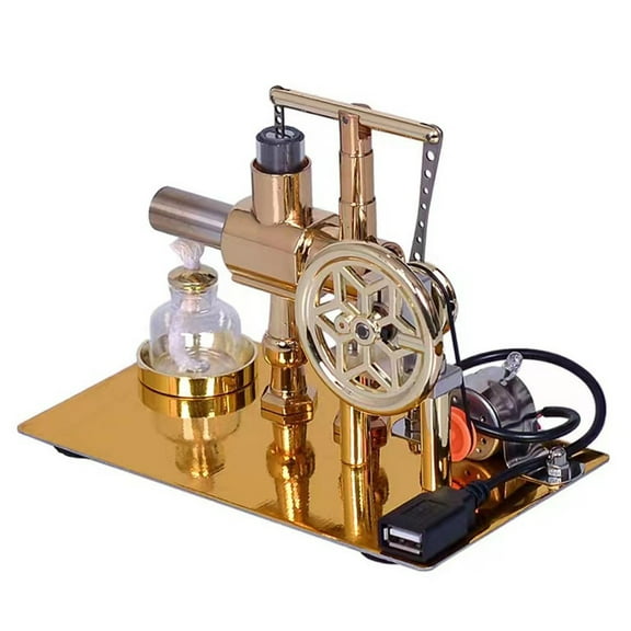 Mosiee Single Cylinder Engine Generator for Physics Science Demonstration Model