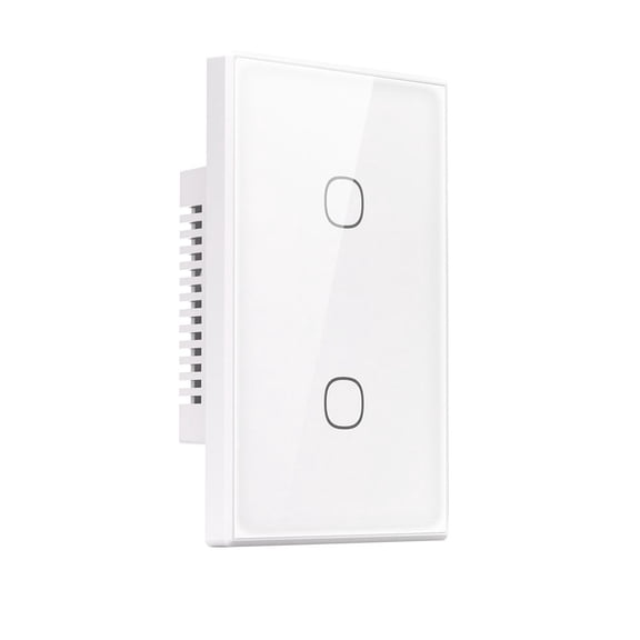 Mosiee Smart Wall Touch Switch 1/2/3-Channel 120-Type Wifi for Ewelink App Control 2 Way