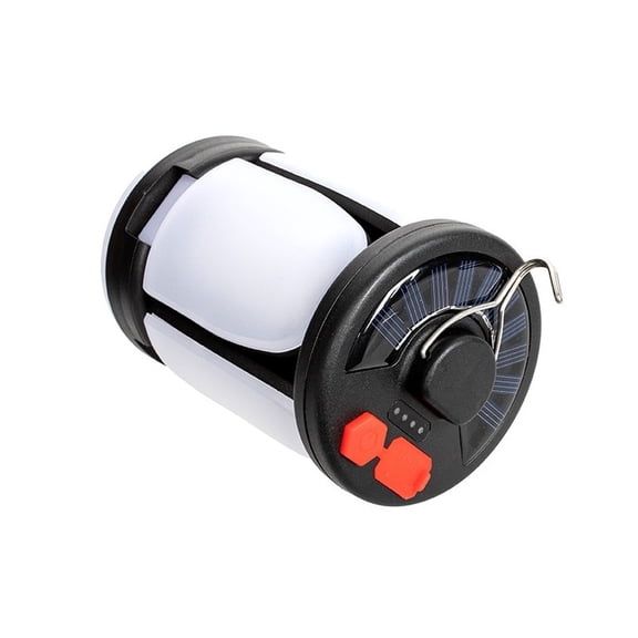 Mosiee Solar Powered Led Camping Light with Usb Charging 4000Mah / Portable Tent