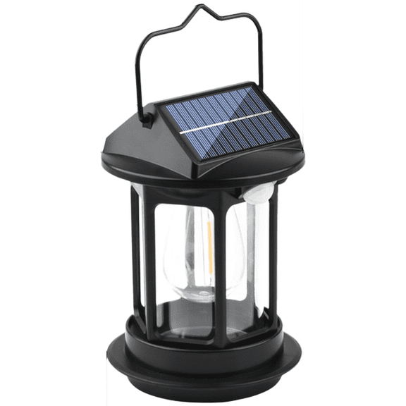 Mosiee Solar Powered Rechargeable Camping Lantern with Led Wire 16+4 Beads Portable D