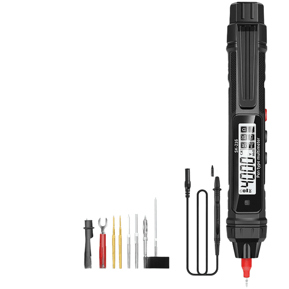 Mosiee The Sk-216/Sk-216B Digital Pen Multimeter Can Test Voltage and Capacitance. Sk-216