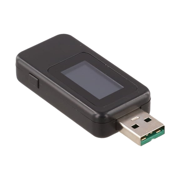 Mosiee USB Tester MX18L 10in1 Digital Voltmeter with Color Display for USB C Devices Black