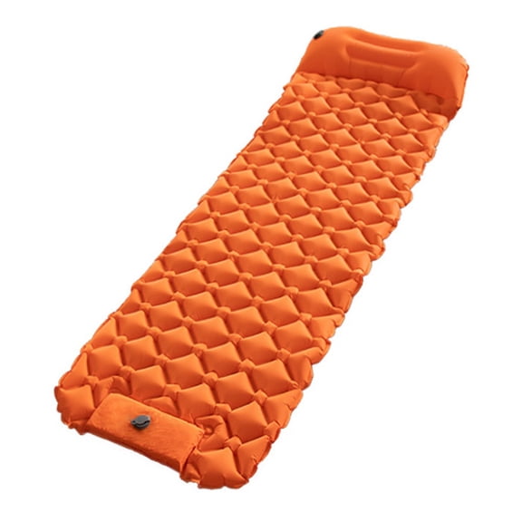 Mosiee Ultralight Inflatable Sleeping Pad with Pillow: Comfort for Camping Adventures! Green