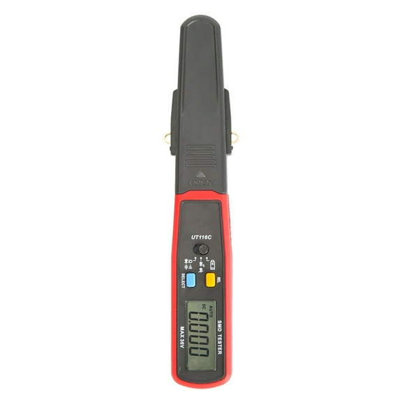 Mosiee Ut116C Digital For Smd Multimeter Diode Continuity Resistor Capacitor Test Clip