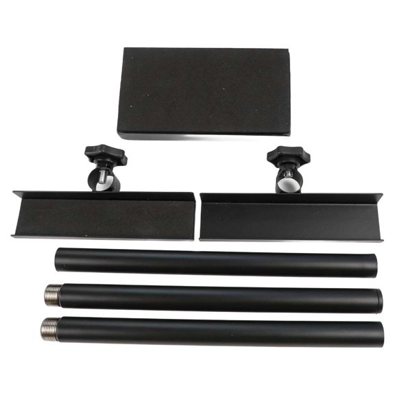 Mosiee Versatile Photo Holder Metal Display Easel Quick Assembly Instructions Rust-Resistant Matte Finish for Artwork Presentation