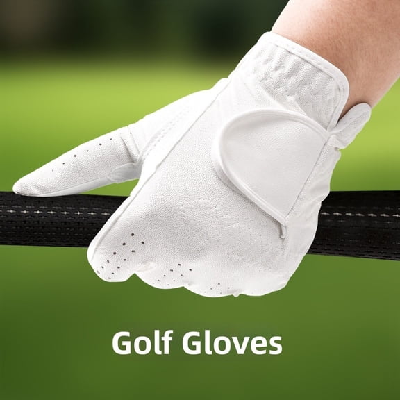 Mosiee Women'S Golf Glove All-Weather Grip Breathable Pu Suedeleft Hand Training Womens-22