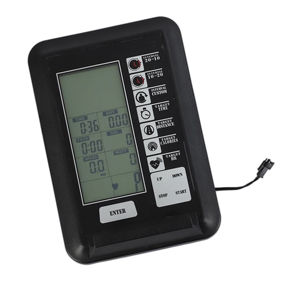 Mosiee Workout Speedometer Exercise Monitor Sm Connector Speed Made Of Plastic Speed Function Strong for Exercise Bikes