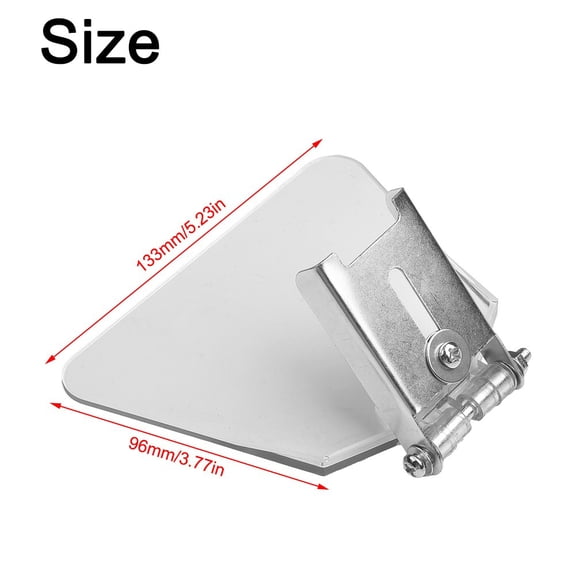 Mosiee Workplace Safety 2 Bench Grinder Eye Protection Shields Included