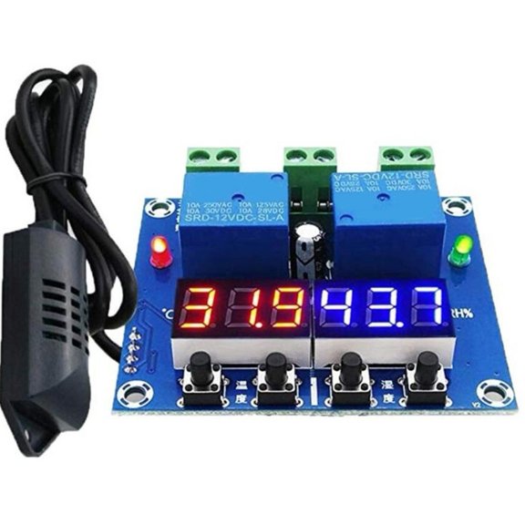 Mosiee XH M452 Digital Temperature Humidity Controller Module High Accuracy Dual Output Automatic Heating Cooling Humidifying Control