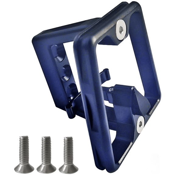 Mosiee for Brompton Compatible Front Rack Mount Bracket with Three Hole Design Black