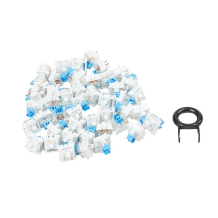 Mosiee for Gaming Setups 3-pin Tactile Comfortable Typing Mechanical Switches RGB Keyboard Hot-swap Compatible High-grade Plastic