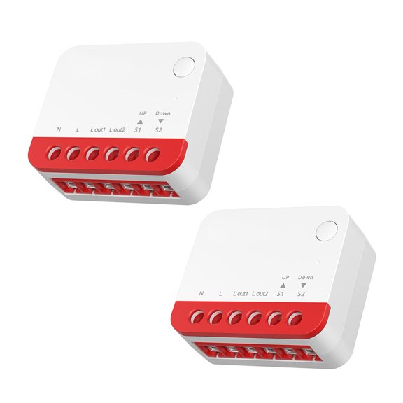Mosiee for Mini-Zbrbs for Zigbee Smart Roller Shutter Switch Percentage Control Forhome