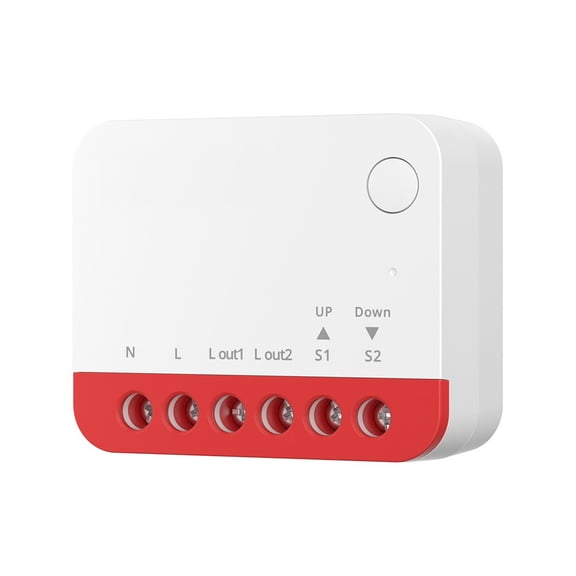 Mosiee for Mini-Zbrbs for Zigbee Smart Roller Shutter Switch Percentage Control Forhome