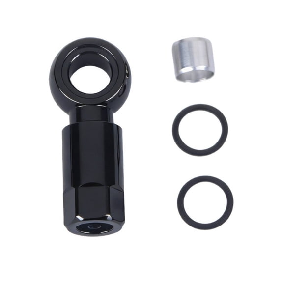Mosiee for Slx for Xt for Xtr Compatible Brake Barb Olive Kit for Hydraulic Disc Brake Hose Fittings Replacement Parts Black