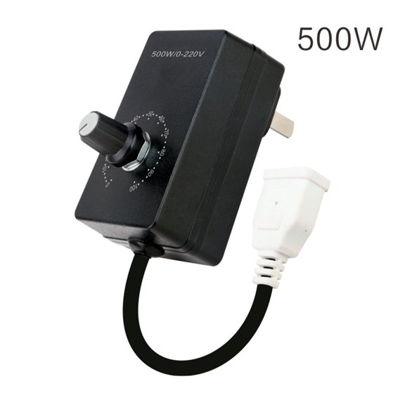 Mosiee for Ventilation Control 220V Fan Controller Speed Dimmer Versatile Speed Control Switch Circuit Breaker Ac220 250V Input 500W