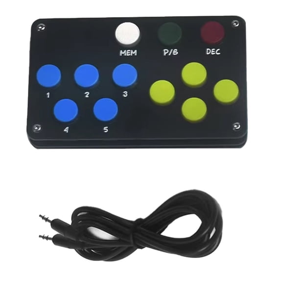 Mosiee for YAESU FH-2 Remote Keyboard Shortwave Radio Accessory DIY Suitable for FT-710 FT-991 FT-891 Two-Way Radio Accessories