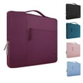 thumbnail image 1 of MOSISO 12" Polyester Notebook Laptop Sleeve Bag for MacBook 12 Inch with Retina Display 2017/2016/2015 Release Tablet Bag Carrying Case Cover, Wine Red, 1 of 7