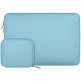 thumbnail image 1 of Mosiso 13.3 inch Laptop Sleeve for MacBook Pro 14 inch M4 M3 M2 M1 Lenovo Dell HP Asus Acer, Protective Neoprene Notebook Bag with Small Case, Hot Blue, 1 of 5