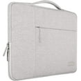 thumbnail image 1 of MOSISO 15"-15.6" Laptop Sleeve Briefcase for MacBook HP/Asus/Dell/Lenovo Chromebook, Multifunctional Notebook Case Protective Bag Cover for MacBook Pro 16 inch, Gray, 1 of 6