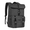thumbnail image 1 of Mosiso 15-16 inch DSLR/SLR/Mirrorless Photography Camera Backpack Case Top Folded Pocket with Tripod Holder-Works Canon/Nikon/Sony/DJI Mavic Drone, Black, 1 of 8