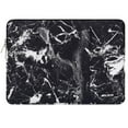 thumbnail image 1 of Mosiso 15.4" 15.6" Polyester Laptop Sleeve Bag for MacBook Dell HP Lenovo Acer Asus, Water Repellent Notebook Bag Case Cover, Black Marble, 1 of 7