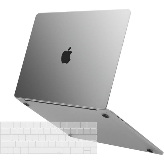 Mosiso 2IN1 Case for MacBook Pro 13 inch Case M2 2024-2016 A2338 M1 A2251 A2289 A2159 A1989 A1708 A1706, Ultra-Thin Natural Original Color Case Plastic Hard Shell&Keyboard Cover, Space Gray