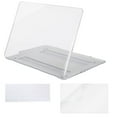 thumbnail image 1 of Mosiso - 3 in 1 Macbook Air 11 Inch Soft-Skin Plastic Hard Case Cover & Keyboard Cover & Screen Protector for Macbook Air 11.6" (Models: A1370 and A1465), Crystal / Clear, 1 of 5