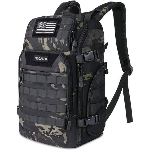 Mosiso 30L Camping Backpack Multifunction Outdoor Hiking Fishing Shoulder Bag Sport Rucksack