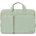 thumbnail image 1 of Mosiso 360 Protective Laptop Sleeve for MacBook Pro 14 M4 M3 M2 M1 2024-2021, 13.3" Notebook Carrying Bag Computer Briefcase with Handle, Sage Green, 1 of 6