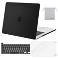 thumbnail image 1 of Mosiso 4 in 1 Macbook Pro 16 Inch Case 2019 Release A2141,Plastic Hard Shell Case Cover for MacBook Pro 16’’ with Touch Bar & Touch ID,Black, 1 of 6