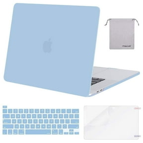 Mosiso 4 in 1 Macbook Pro 16 Inch Case 2020 2019 Release A2141,Hard Shell Case Cover for MacBook Pro 16’’ with Touch Bar&Touch ID, Airy Blue
