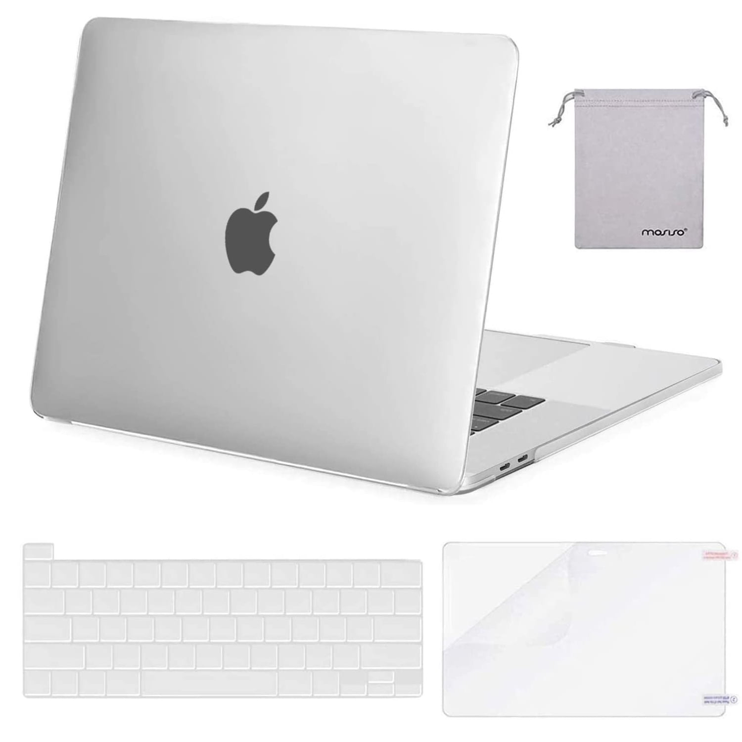Mosiso 4 in 1 Macbook Pro 16 Inch Case 2020 2019 Release A2141,Hard ...