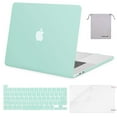 thumbnail image 1 of Mosiso 4 in 1 Macbook Pro 16 Inch Case 2020 2019 Release A2141,Hard Shell Case Cover for MacBook Pro 16’’ with Touch Bar&Touch ID, Mint Green, 1 of 6