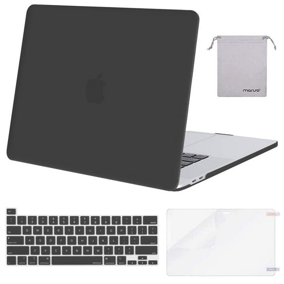 Mosiso 4 in 1 Macbook Pro 16 Inch Case 2020 2019 Release A2141,Hard Shell Case Cover for MacBook Pro 16’’ with Touch Bar&Touch ID, Space Gray