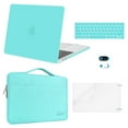 thumbnail image 1 of Mosiso 5 in 1 New MacBook Pro 13 inch Case 2016-2020 Release A2338 M1 A2289 A2251 A2159 A1989 A1706 A1708, Hard Shell Case&Sleeve Bag for Apple MacBook Pro 13'' with/without Touch Bar, Hot Blue, 1 of 1