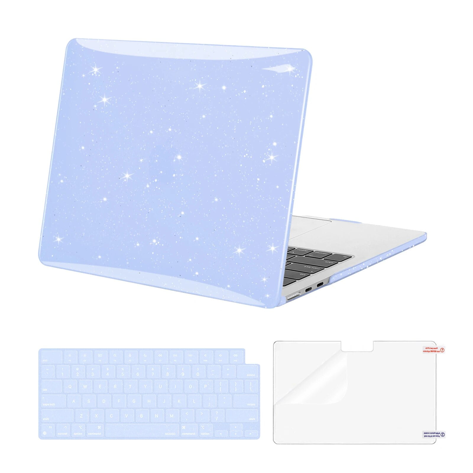Sparkly Computer Toy Mosiso Anti-Scratch 13.6