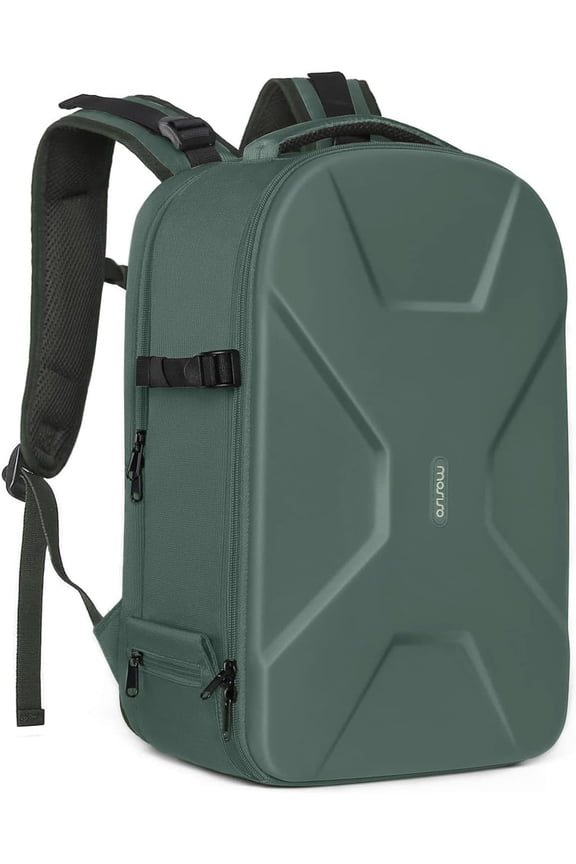 Camera Backpack for Canon/Nikon/Sony/DJI Mavic Drone, DSLR/SLR/Mirrorless Photography Camera Bag Waterproof Hardshell Protective Case with Tripod Holder&Laptop Compartment,15-16 inch