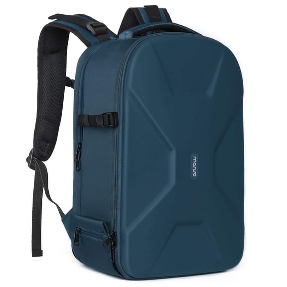 MOSISO Camera Backpack for Canon/Nikon/Sony/DJI Mavic Drone, DSLR/SLR/Mirrorless Photography Camera Bag Waterproof Hardshell Protective Case with Tripod Holder&Laptop Compartment,15-16 inch